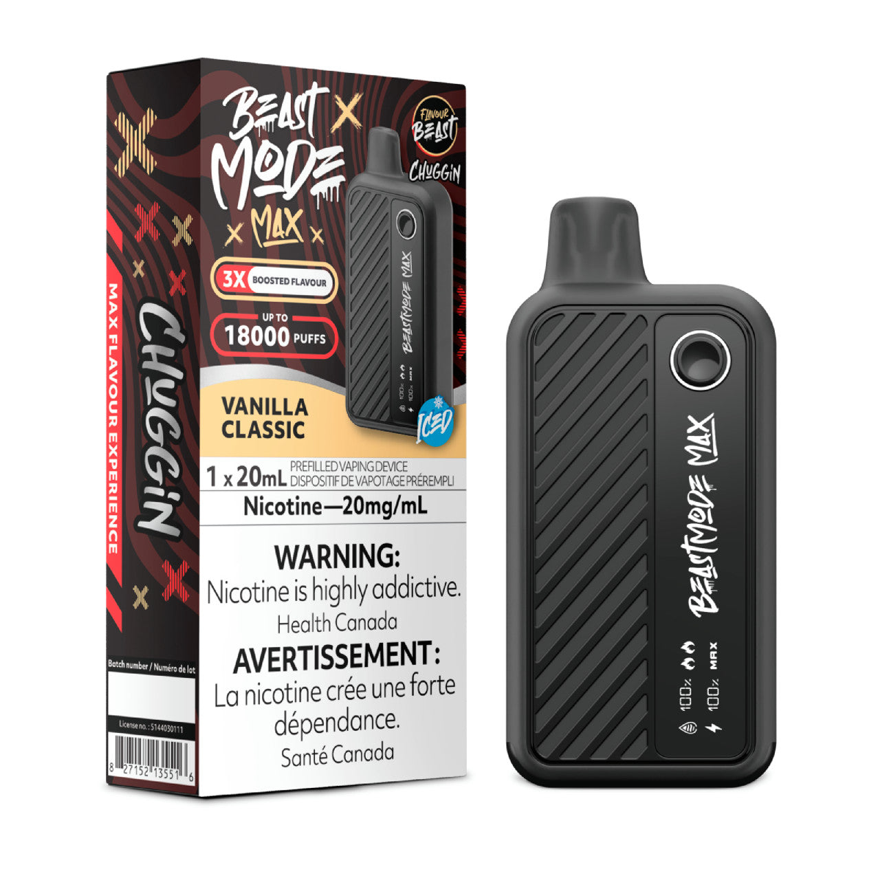 Flavour Beast - Beast Mode Max chugging vanilla Classic 18k (provincial tax)