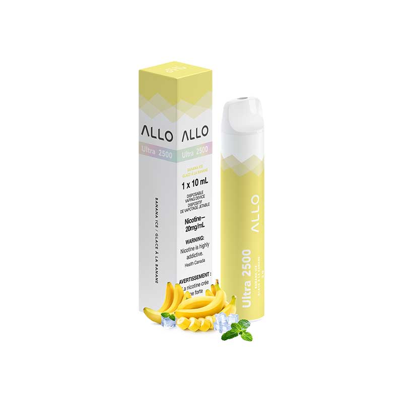 Allo Ultra 2500 Banana Ice (provincial tax)