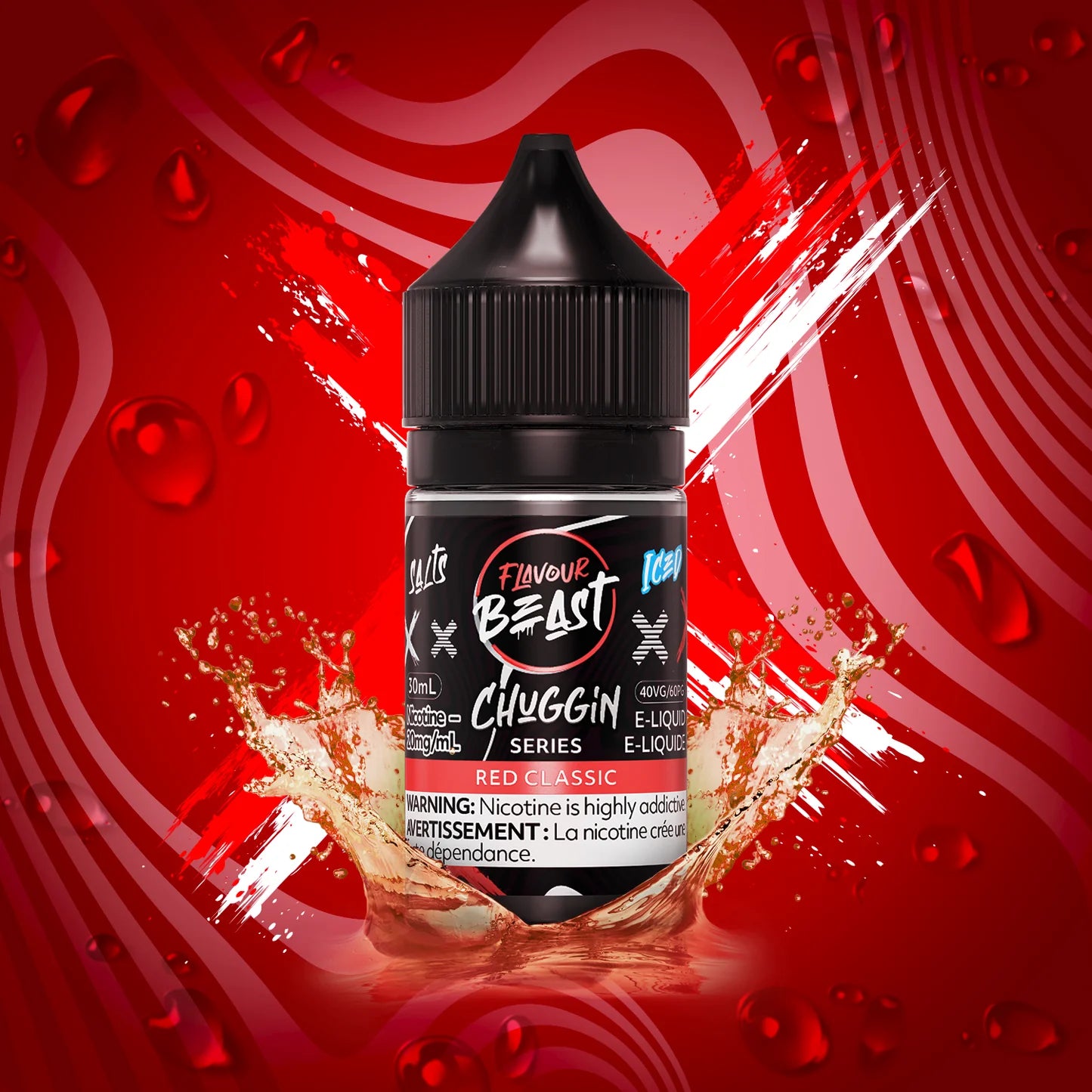 Flavour beast eliquid red classic (20mg/30ml)(provincial tax)