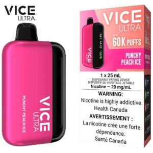 Vice ultra 60 k punchy peach ice (provincial tax)