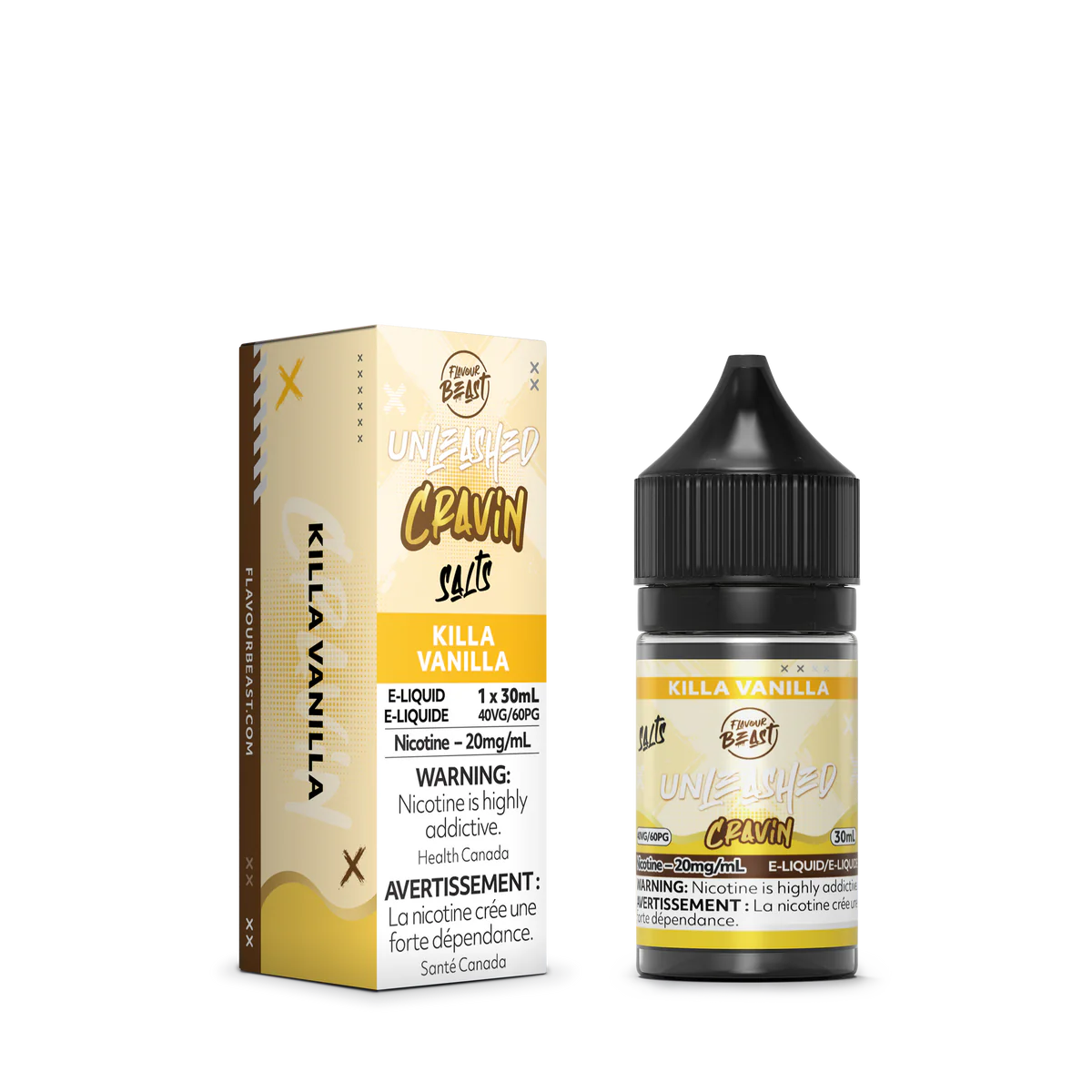 Flavour Beast eliquid killa vanilla 20mg/30ml *