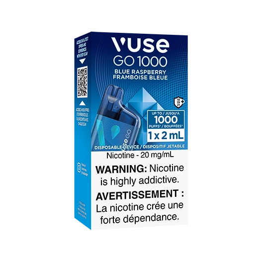 Vuse go 1k blue raspberry (provincial)