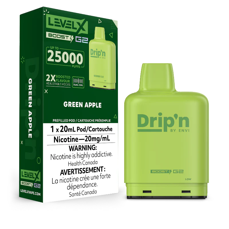 Level x 25000 Dripn green apple*