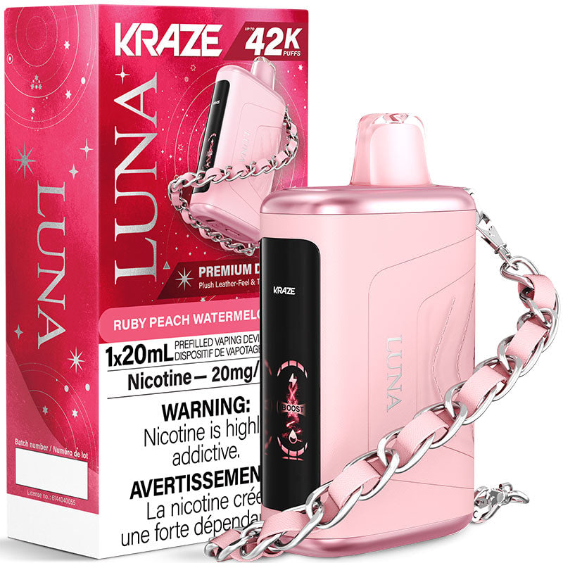 Kraze Luna 42k Ruby Peach Watermelon Ice*