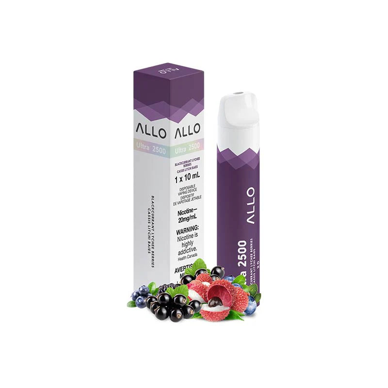 Allo Ultra 2500 black currant lychee berries (provincial tax)