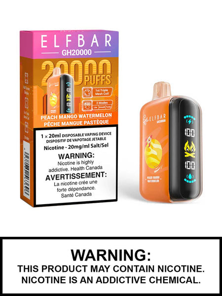 Elfbar GH 20000 Peach Mango Watermelon (provincial tax)