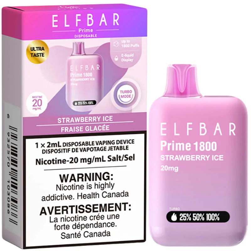 Elfbar 1800 strawberry ice (provincial)