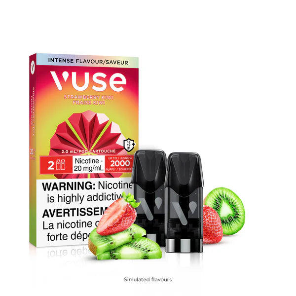 Vuse Pod Strawberry Kiwi 20mg(provincial tax)