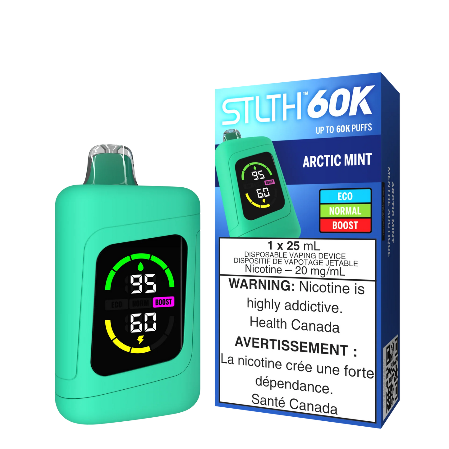 Stlth 60000 arctic mint (provincial tax)