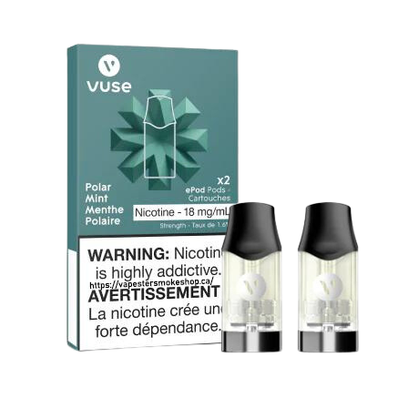 Vuse pro kit with polar mint pods(18mg) *