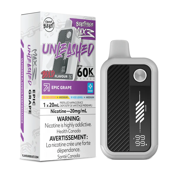 Flavour Beast Max 3 60k Epic Grape Ice (Provincial)