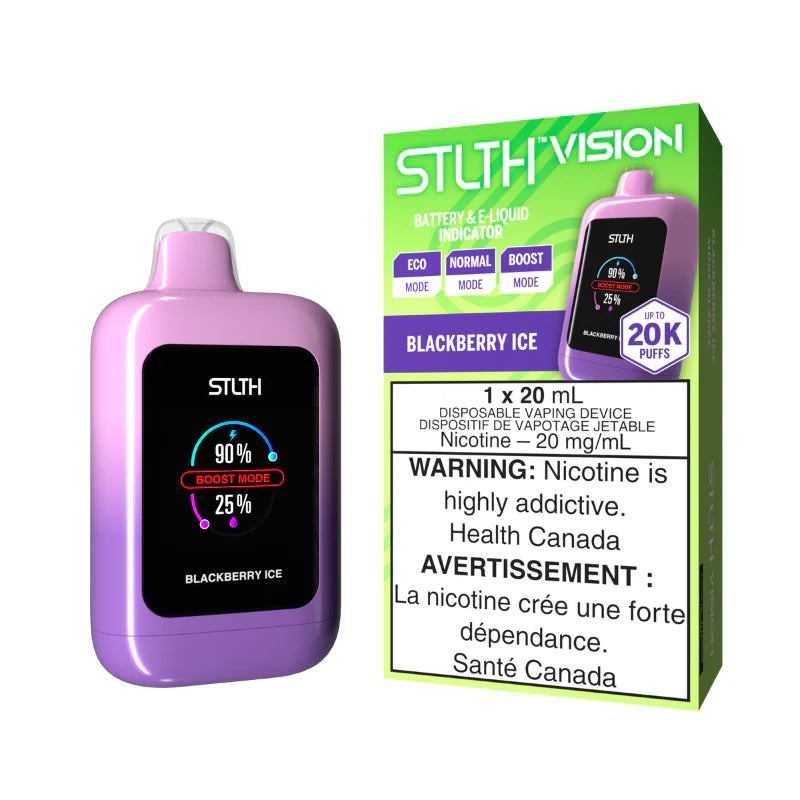 Stlth vision 20000 blackberry ice (provincial tax)