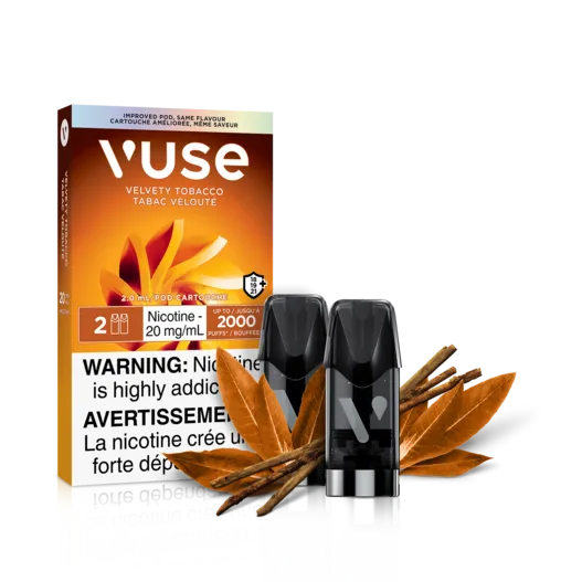 Vuse Pod Velvety Tobacco (provincial Tax) vapeworldbloor Vuse Pod Velvety Tobacco (provincial Tax) vapeworldbloor