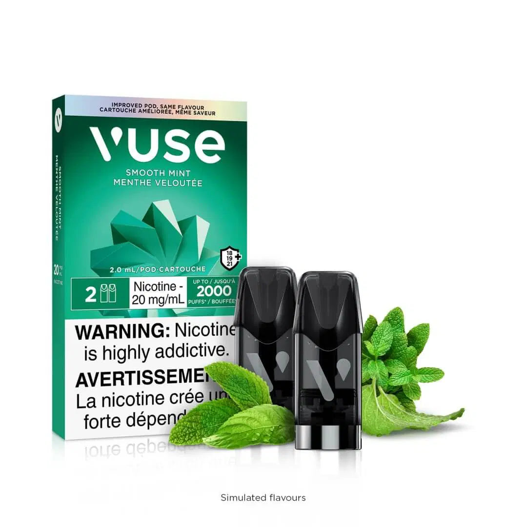 Vuse pod smooth mint 20mg/2pack (provincial)