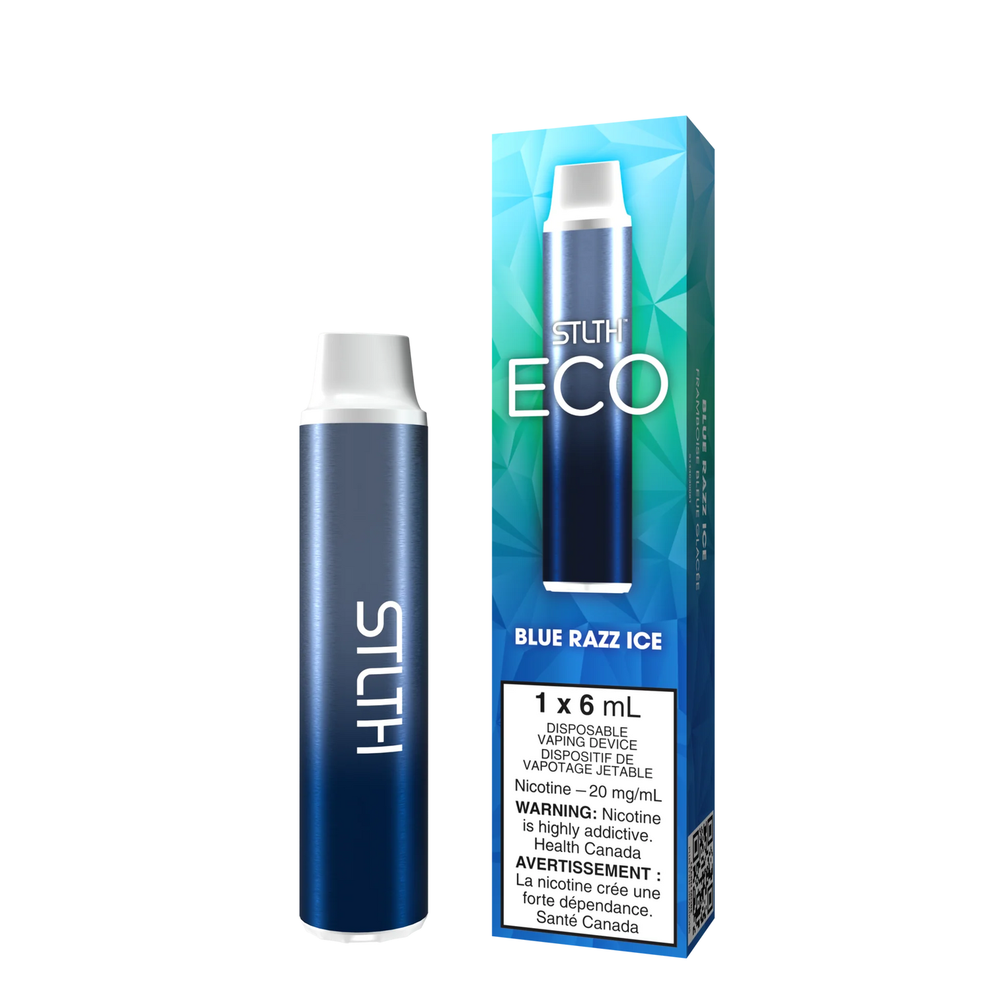 Stlth eco Blue razz ice (Provincial tax)