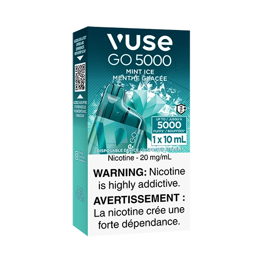 Vuse Go 5K mint ice (provincial tax)