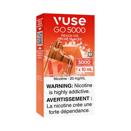 Vuse go 5k peach ice (provincial tax)