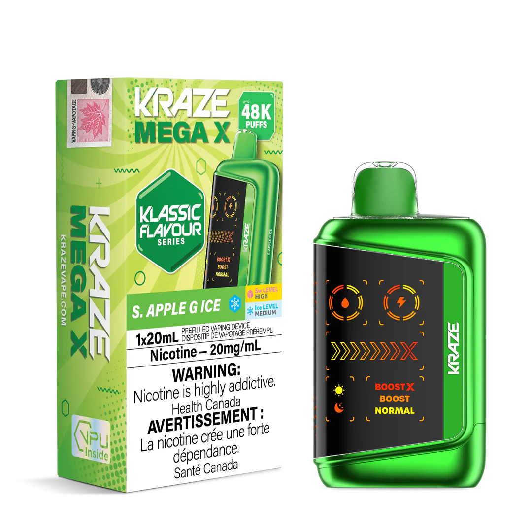 Kraze Mega X Klassic 48k S. Apple G Ice (Provincial)