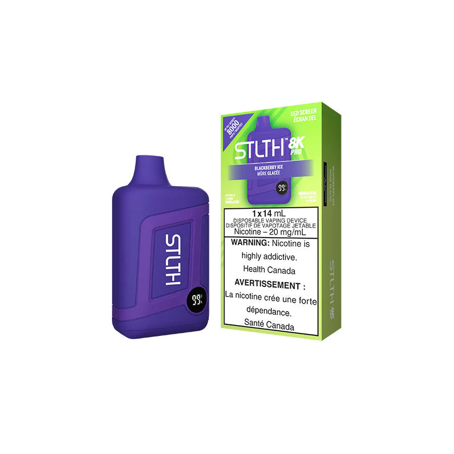 Stlth 8000 pro Blackberry ice ( Provincial Tax )