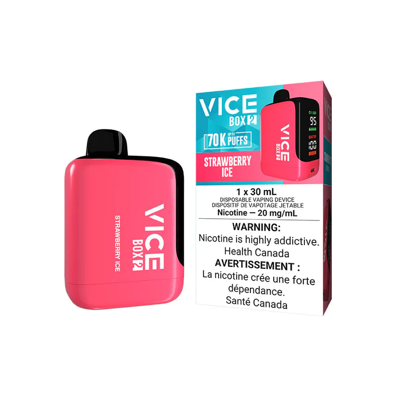 Vice box2 70k Strawberry ice (Provincial Tax)