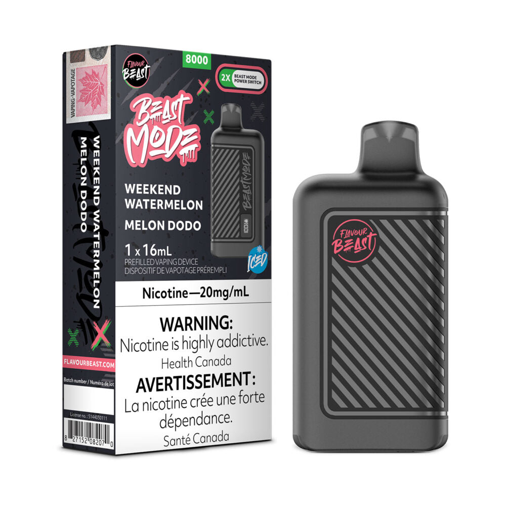 Flavour beast 8k weekend watermelon iced*