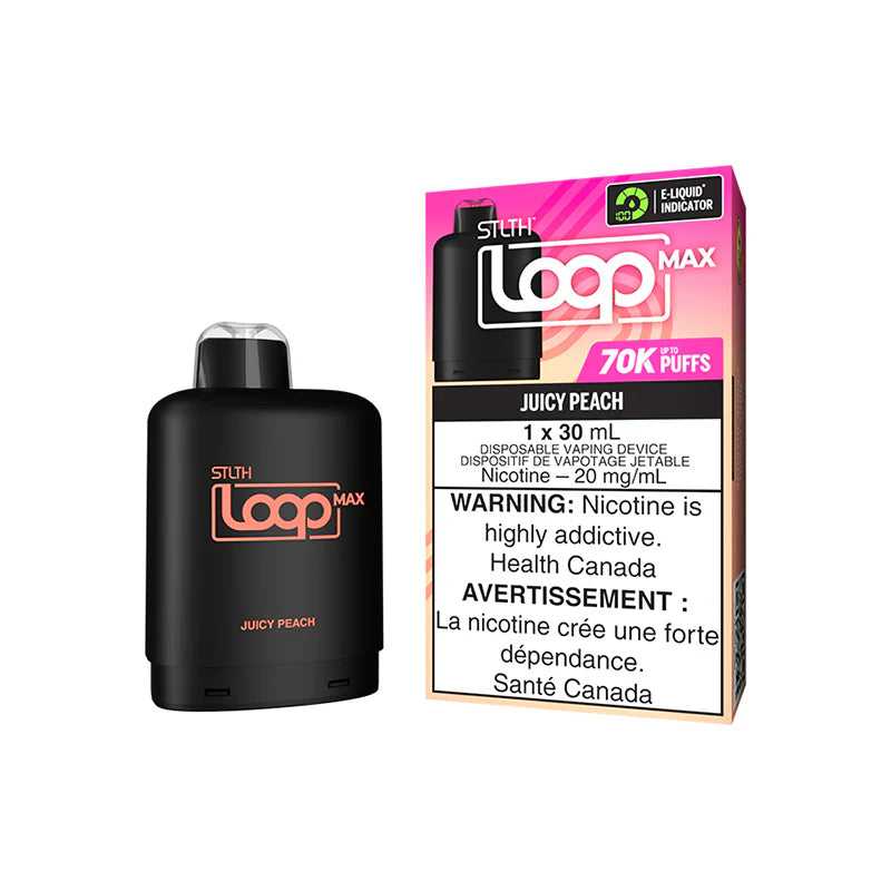 STLTH Loop pods 70k Juicy peach (Provincial tax)