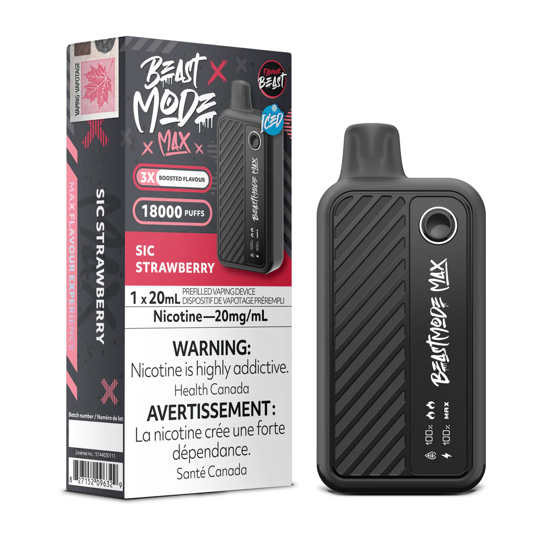 Flavour beast 18k sic strawberry *