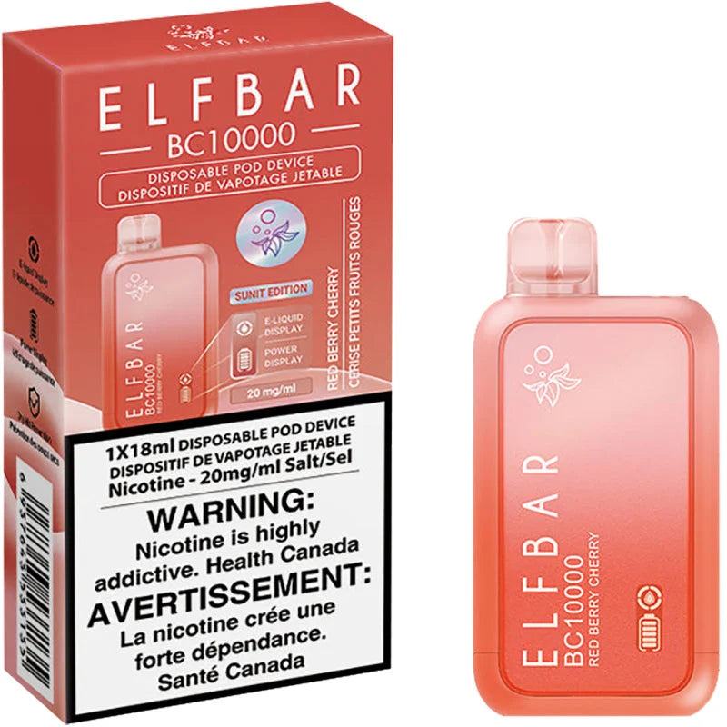Elfbar BC 10000 Red berry cherry (Provincial tax)