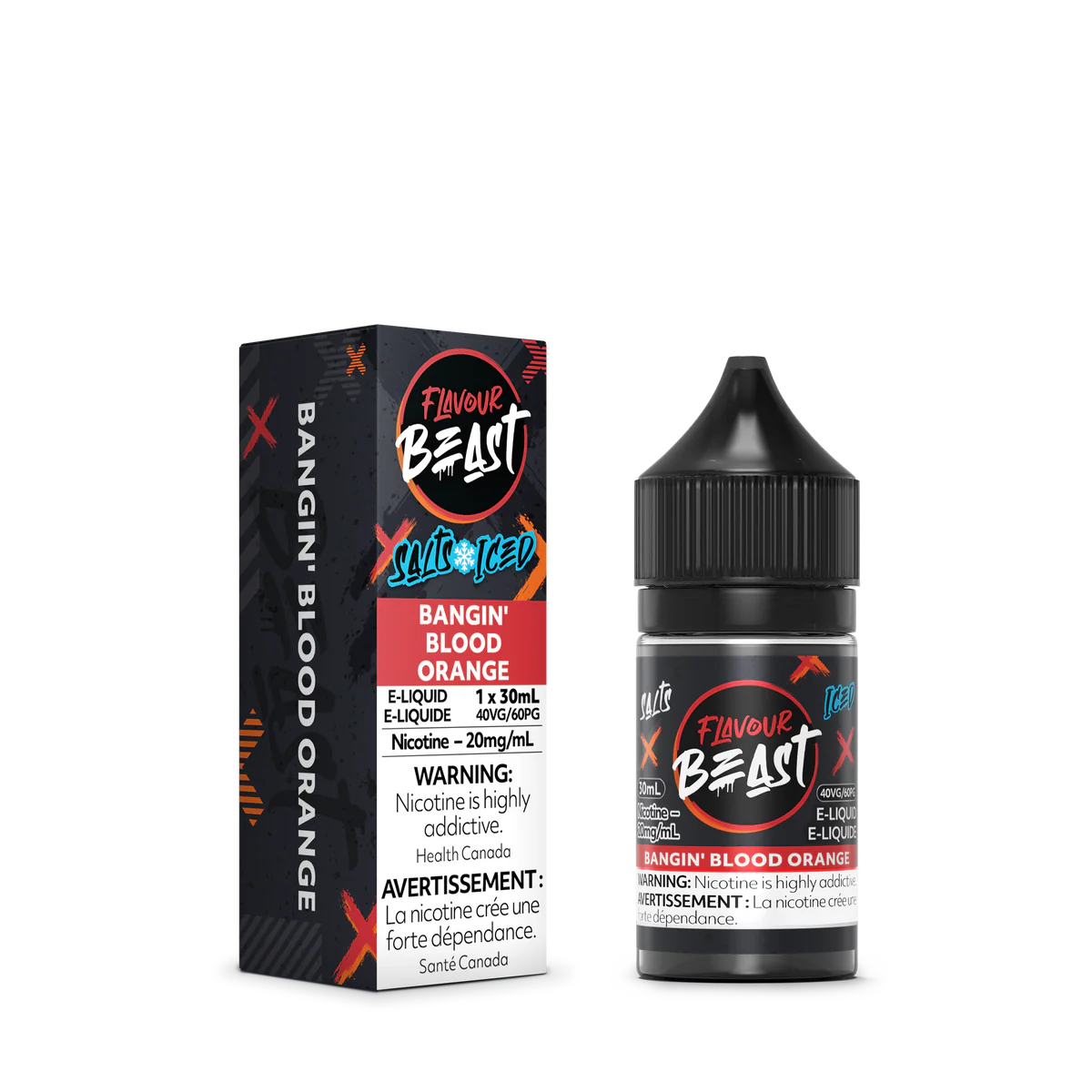 Flavour beast eliquid bangin blood orange 20mg *