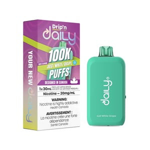 Dripn Daily 100k Just White Grape (Provincial)
