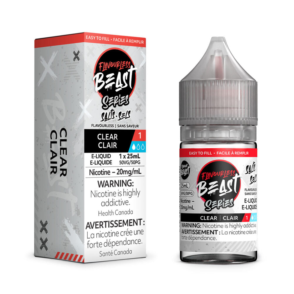 Flavour beast Flavour less(Clear 1) e - liquid *