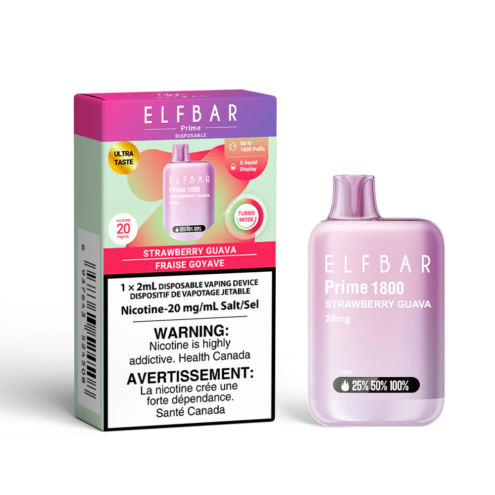 ELFBAR 1800 STRAWBERRY GUAVA *