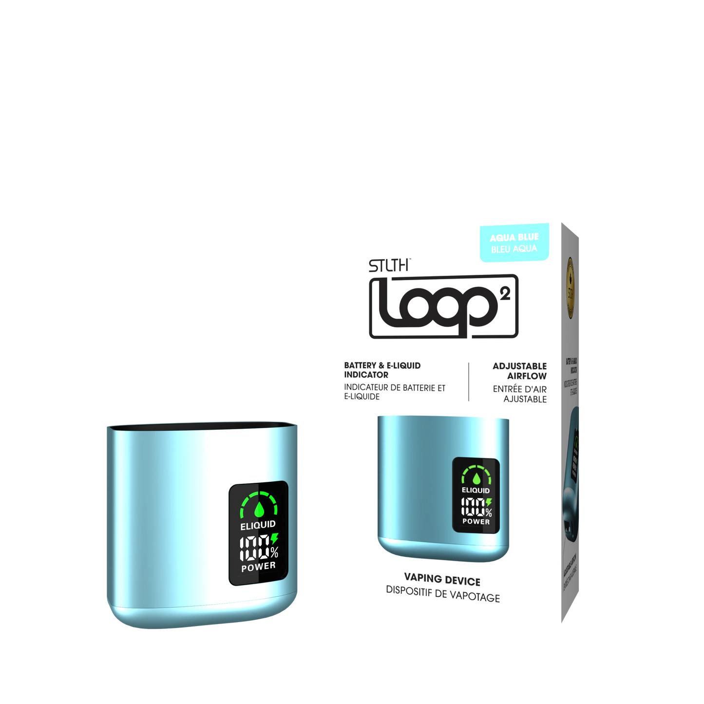 Stlth loop battery (Aqua Blue)