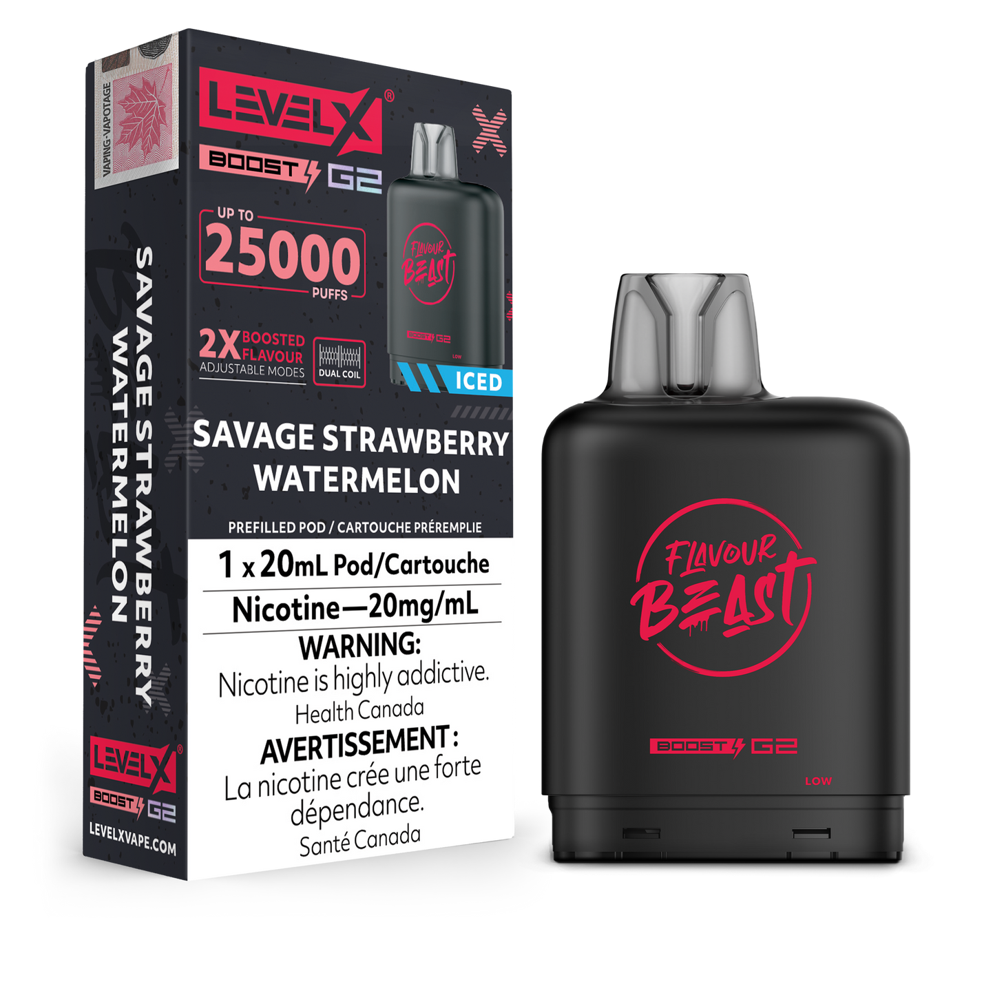 Level x 25000 Savage Strawberry Watermelon (provincial tax)