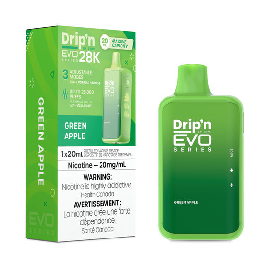 Dripn Evo 28000 Green apple *