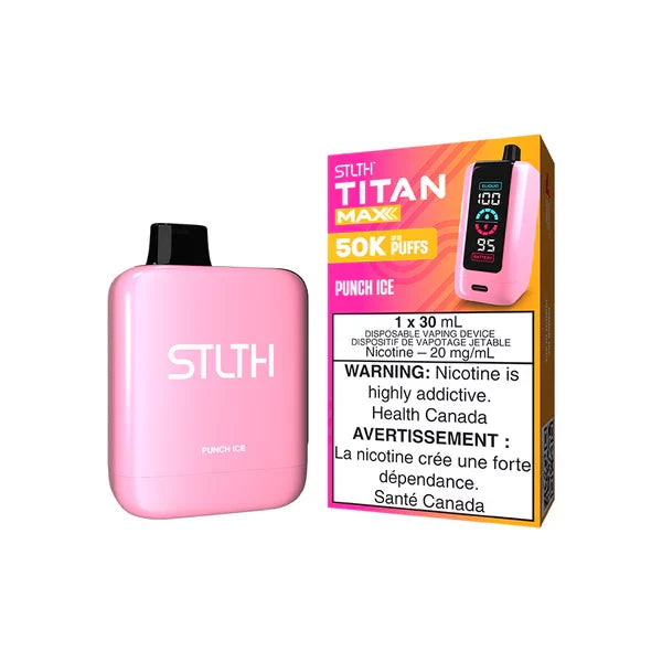 Stlth Titan max 50000 punch ice (Provincial Tax)