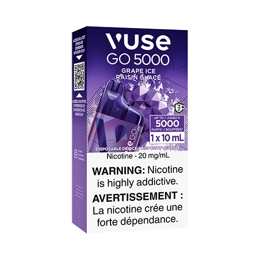 Vuse go 5k Grape Ice (provincial tax)