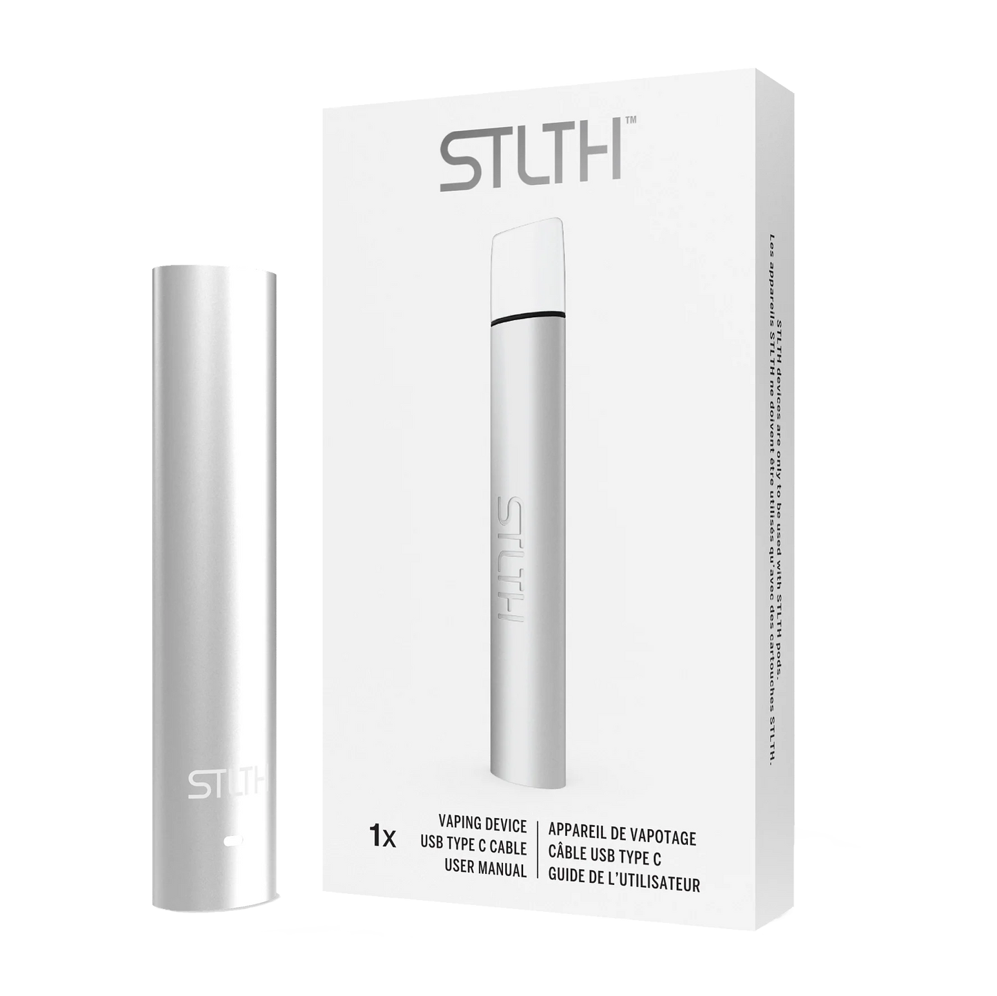 STLTH Device Silver metal