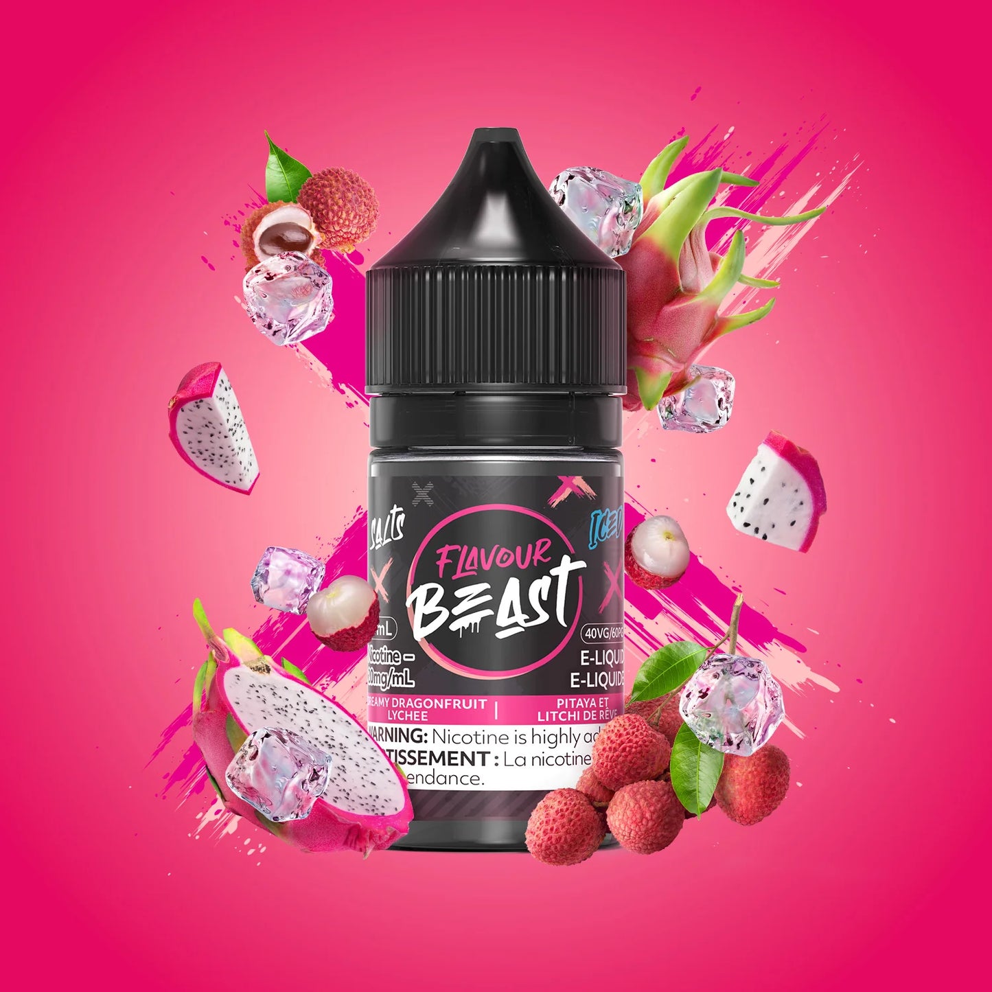 Flavour beast eliquid dreamy dragon fruit lychee 20mg *