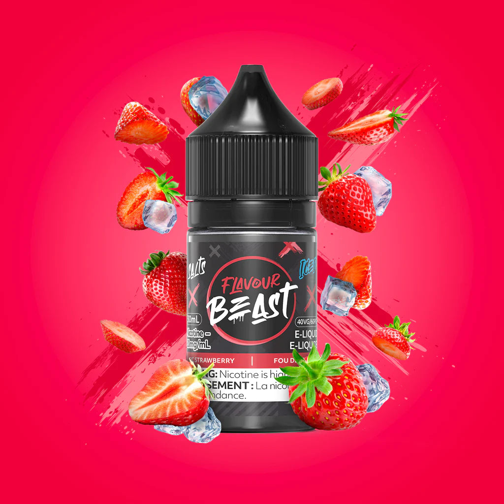 Flavour beast eliquid sic strawberry 20mg *