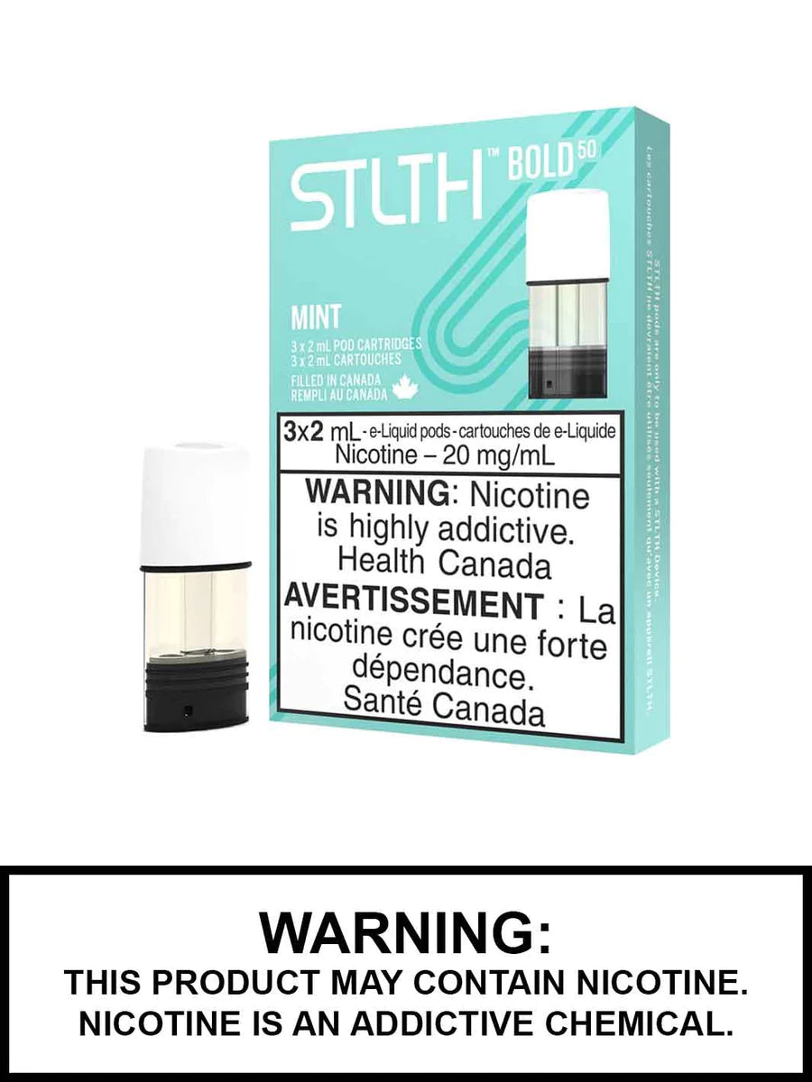 STLTH BOLD50 Pods Mint (3x2ml) (provincial)