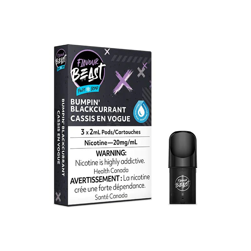 Flavour Beast Pods Bumpin Blackcurrant (3x2ml) (provincial tax)