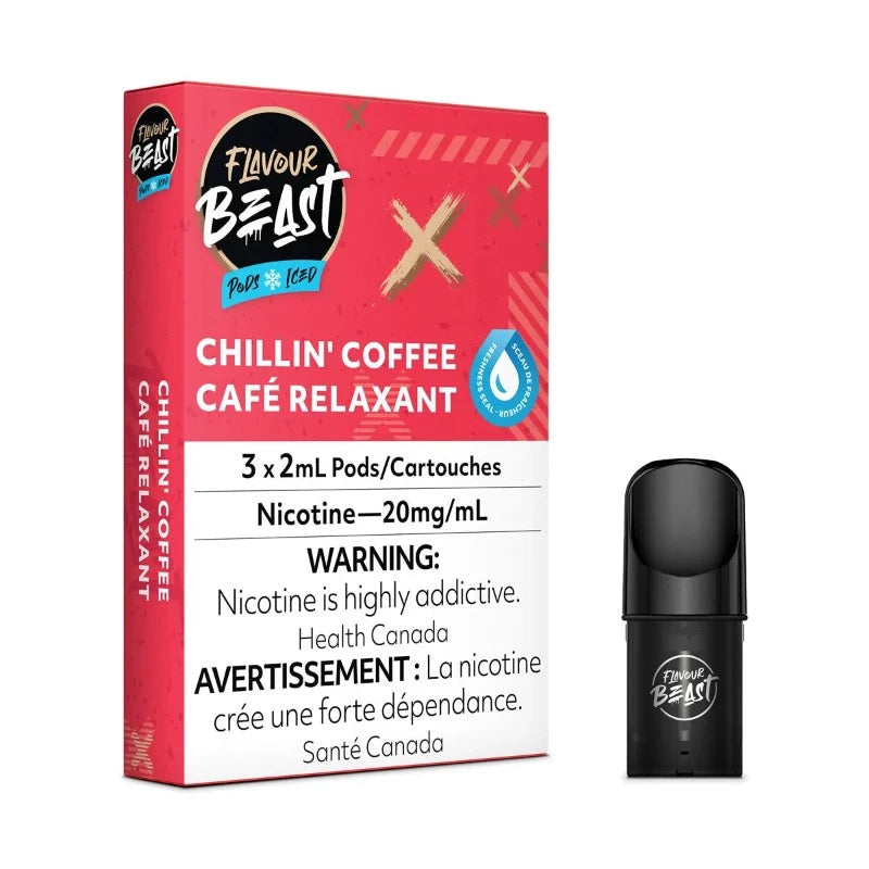 Flavour Beast Pods Chilling Coffee Iced (3x2ml) (provincial tax)