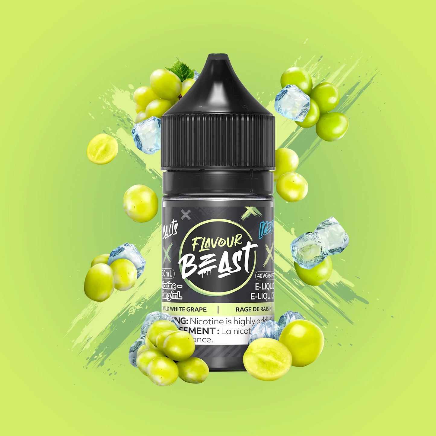 Flavour beast eliquid Wild White Grape 10mg *
