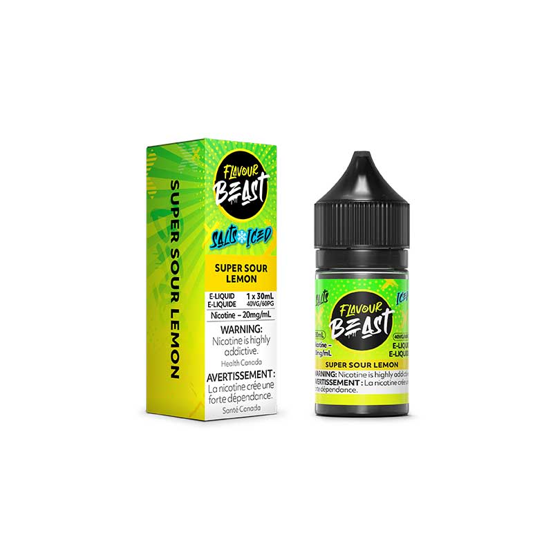 Flavour beast eliquid super sour lemon 20mg *