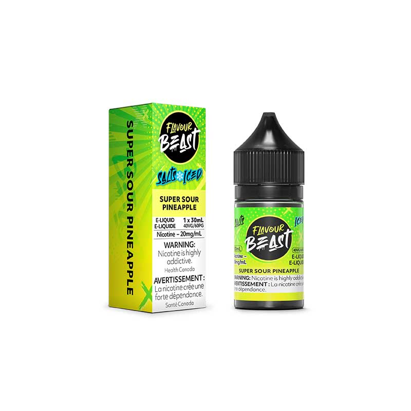 Flavour beast eliquid super sour pineapple 20mg *