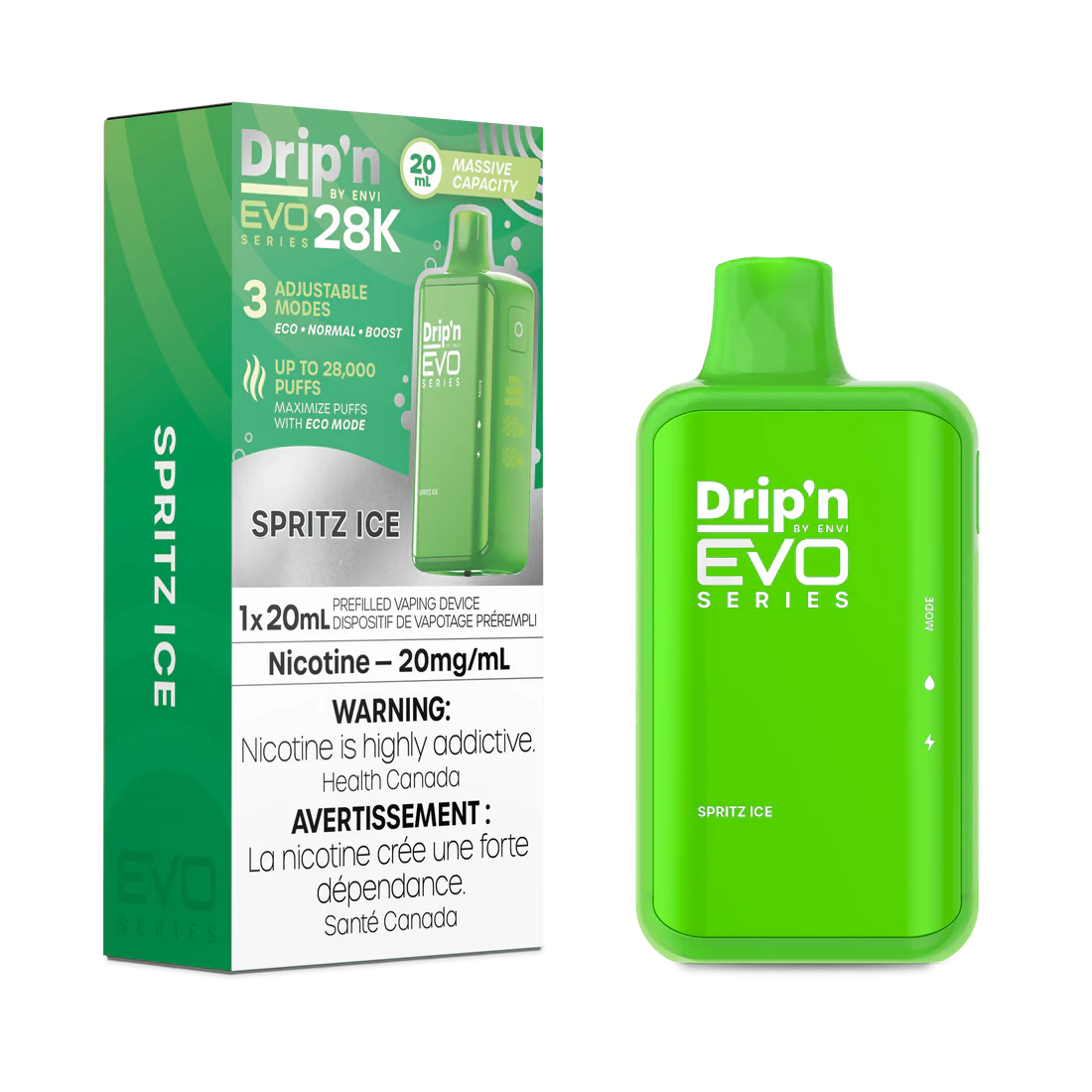 Dripn Evo 28000 spritz ice *