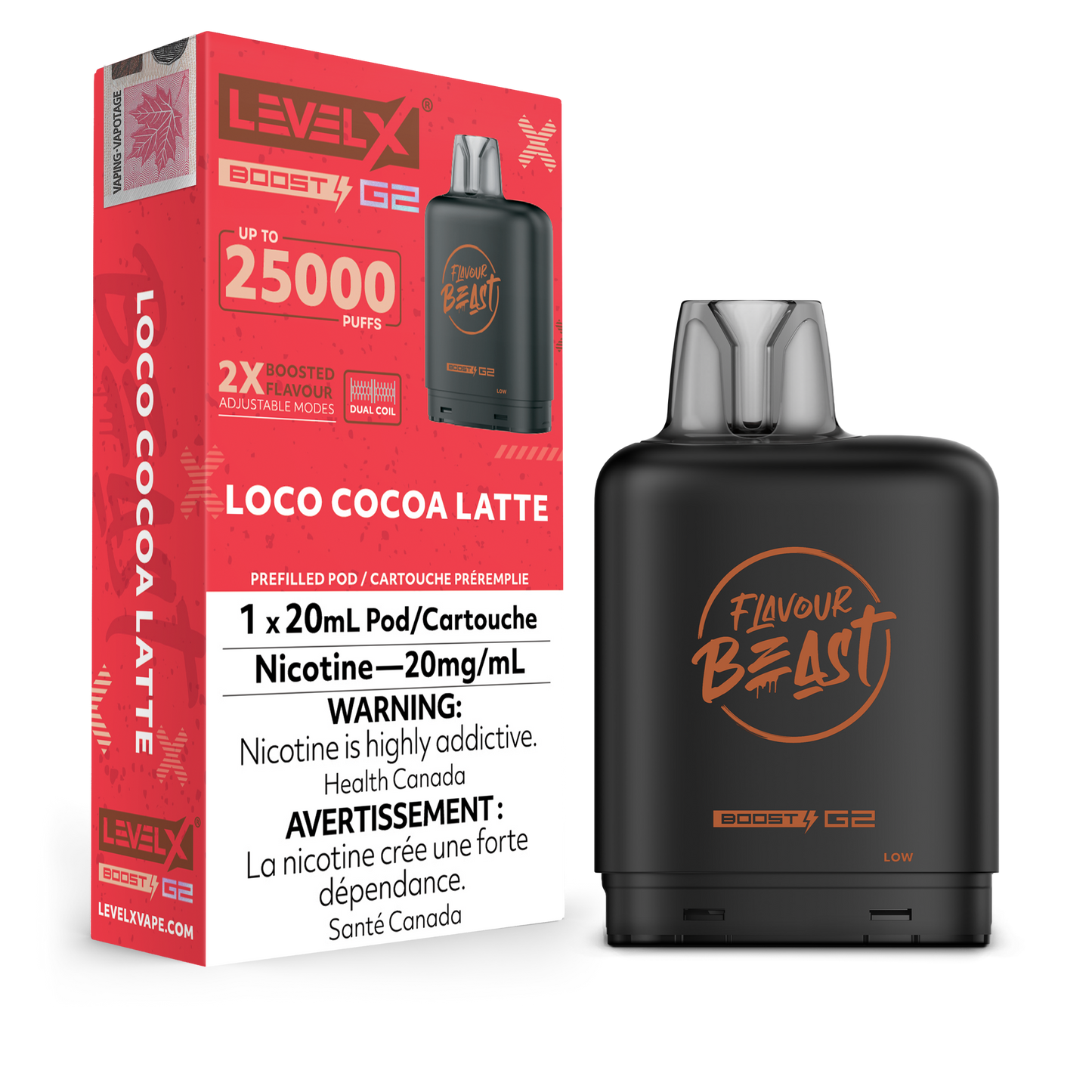 Level x 25000 Loco Cocoa Latte*