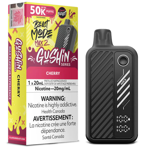Flavour Beast Max 2 50k Gushin Cherry (provincial)