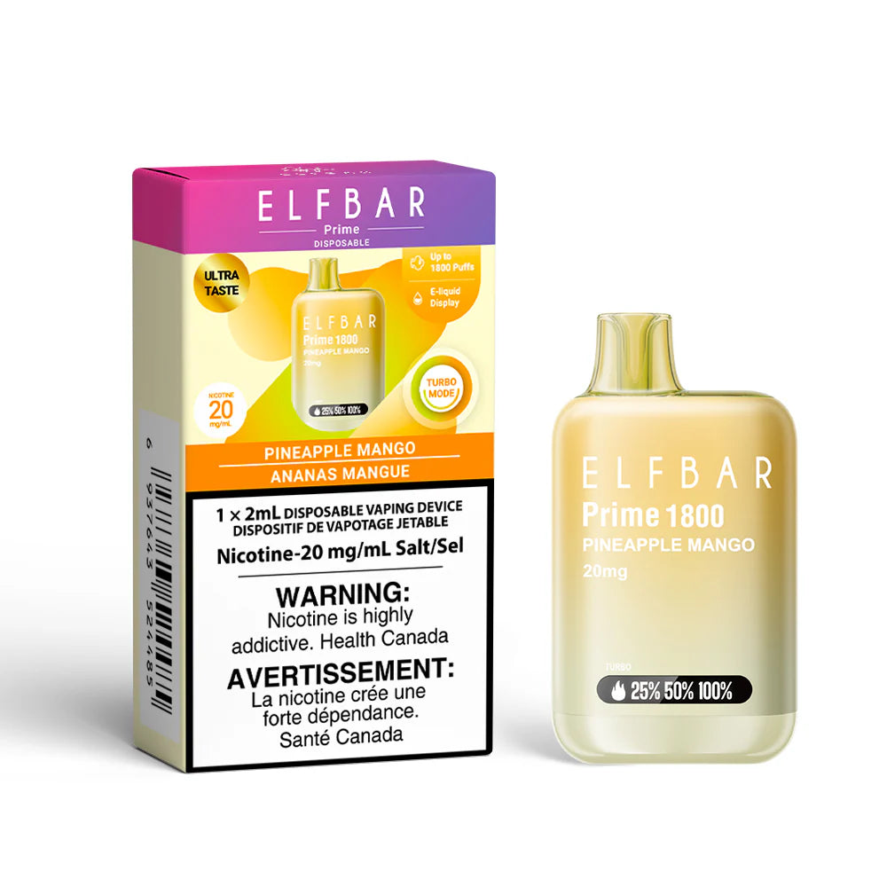 ELFBAR 1800 PINEAPPLE MANGO*